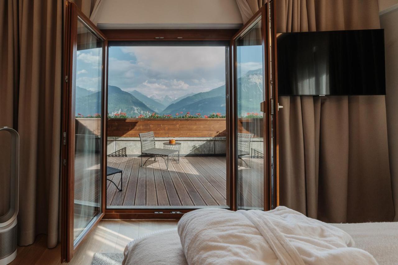 Hotel Panorama Crans-Montana Exterior foto
